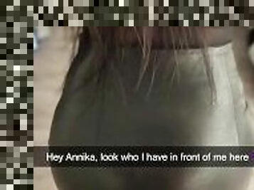 Intense Snapchat Sexting: 18-Year-Old Girlfriend Goes Raw with Sister's Boyfriend Cheating