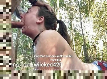 Hardcore balls deep throat fucking exclusive