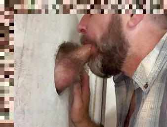 pappa, hårete, amatør, blowjob, homofil, lubben, gloryhole, far, bjørn