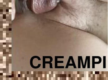 orgasme, amatør, eldre, cumshot, interracial, creampie, brunette