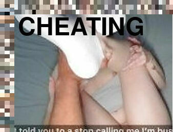 cheating babysitter + white socks = perfect Snapchat story