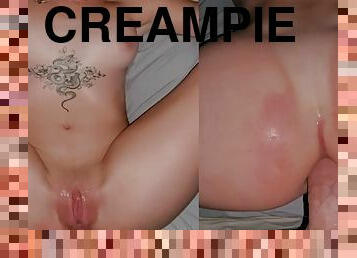 Emily Oram - Anal creampie after heavy pounding